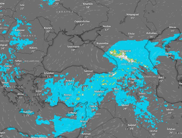 Meteoroloji saat verip 11 ili uyardı. Gök gürültülü sağanak vuracak 2